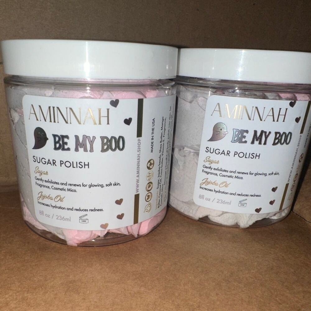 Amnh Aminnah Be‎ My Boo Sugar Polish body scrub